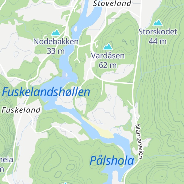 Map of Mauråsen