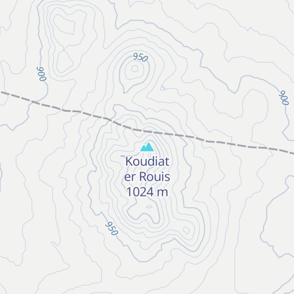 Map of Koudiat er Rouis