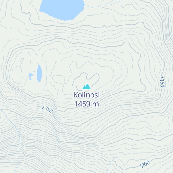 Map of Kolinosi