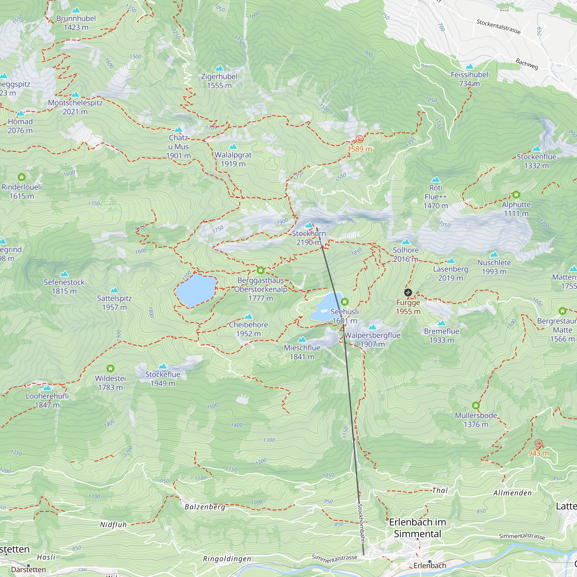 Sagenhütte map