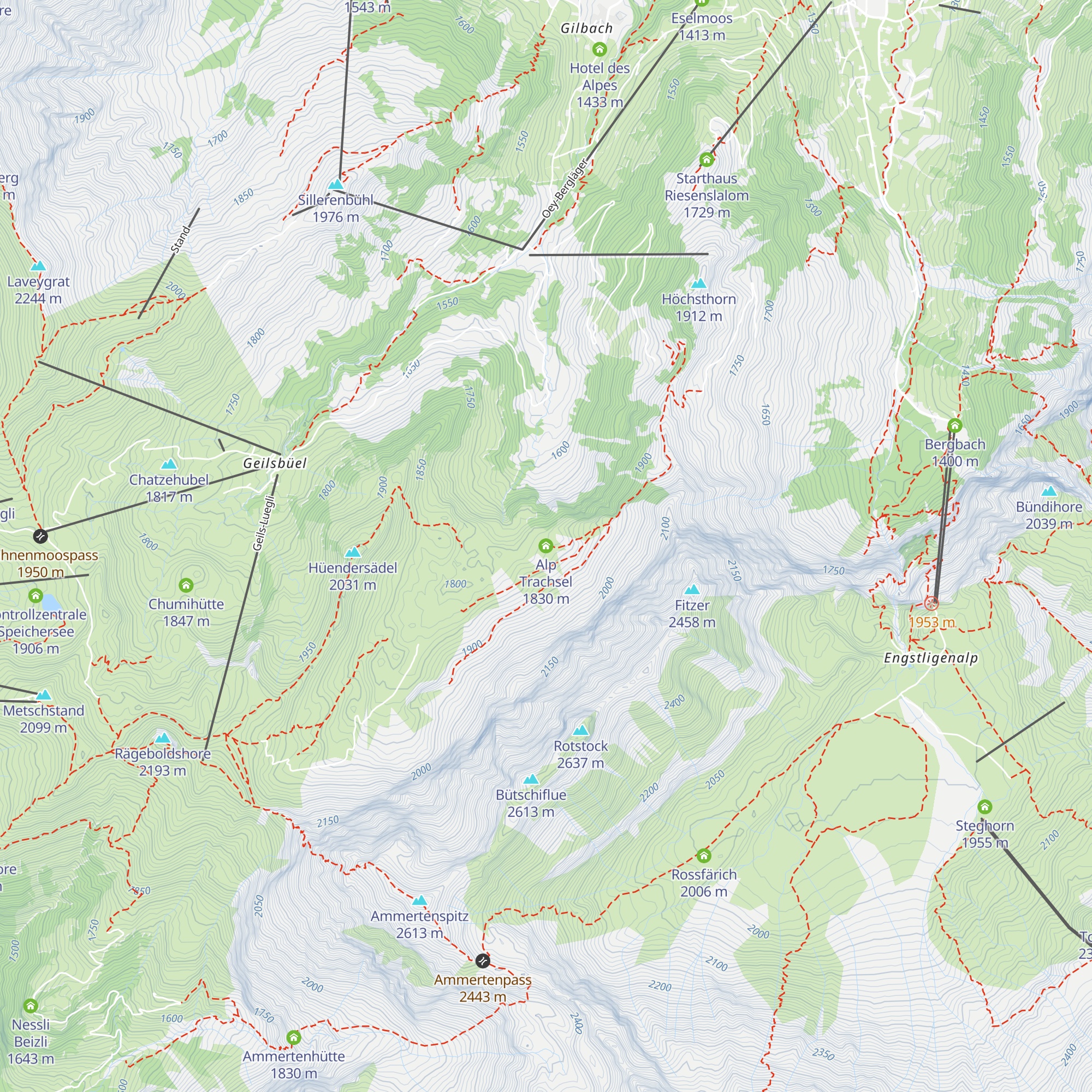 Alp Trachsel map
