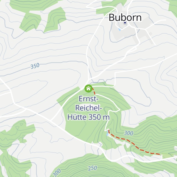 Map of Ernst-Reichel-Hütte