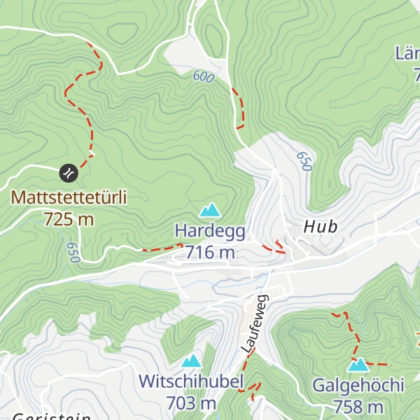 Map of Hardegg