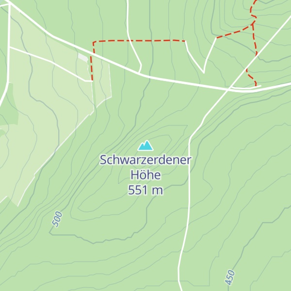 Map of Schwarzerdener Höhe