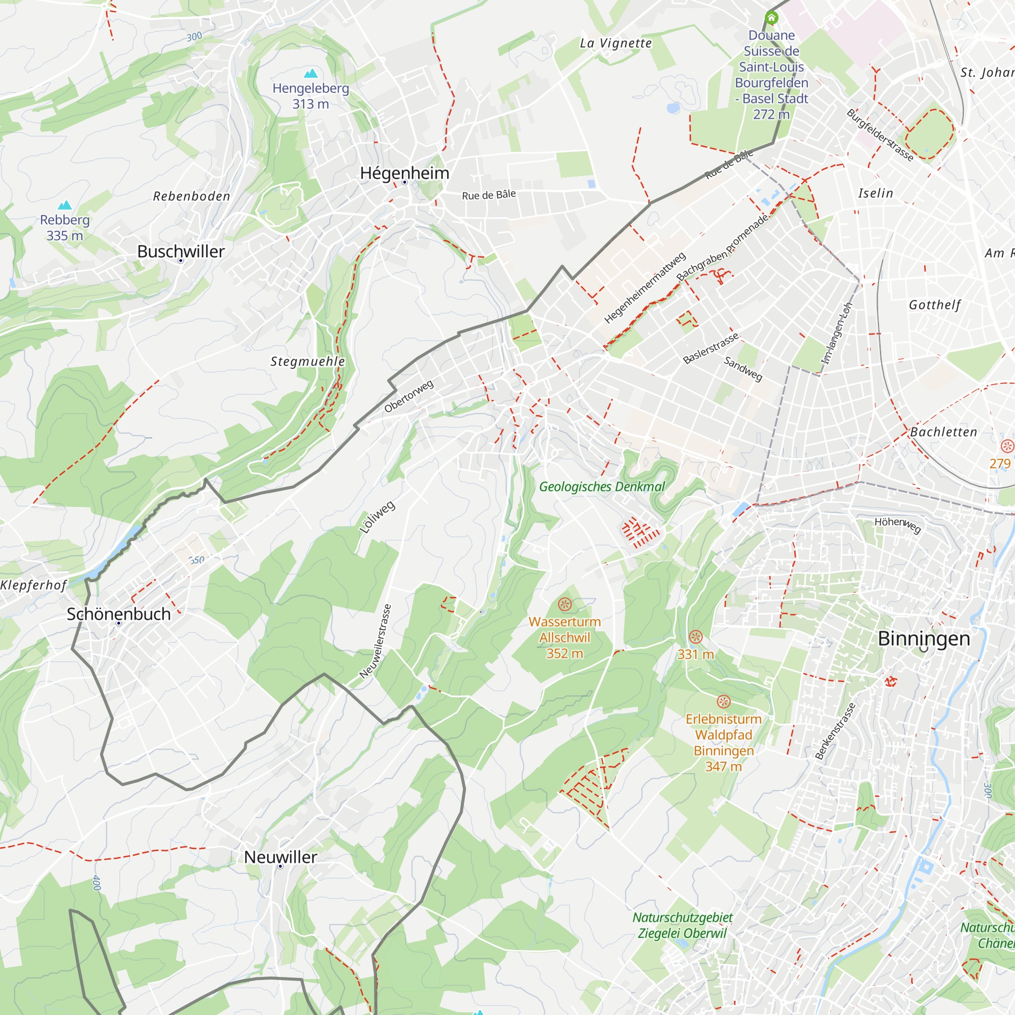 NVA Vereinshütte "Zum Waldchutz" map