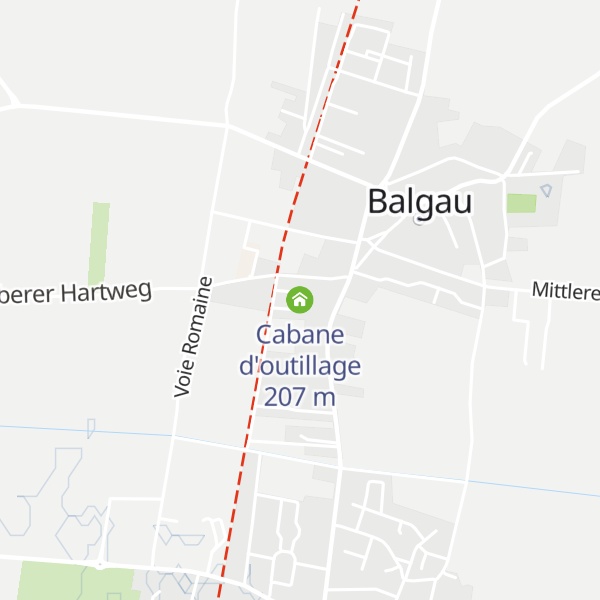 Map of Cabane d'outillage
