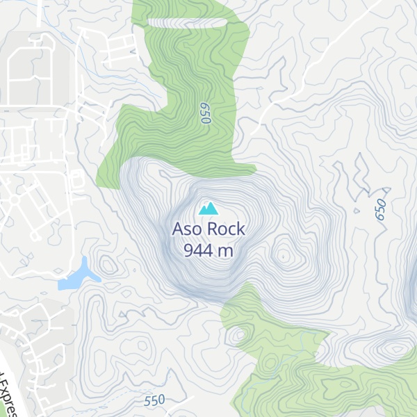 Map of Aso Rock