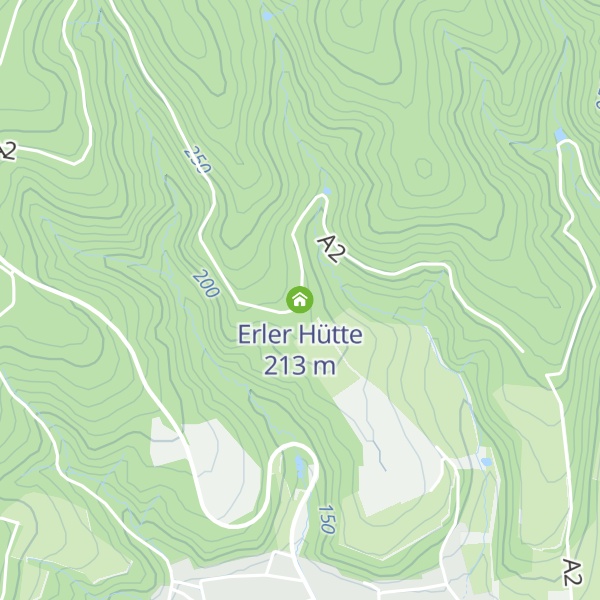 Map of Erler Hütte