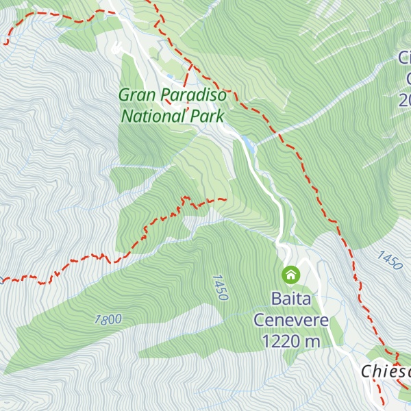 Map of Baita diroccata