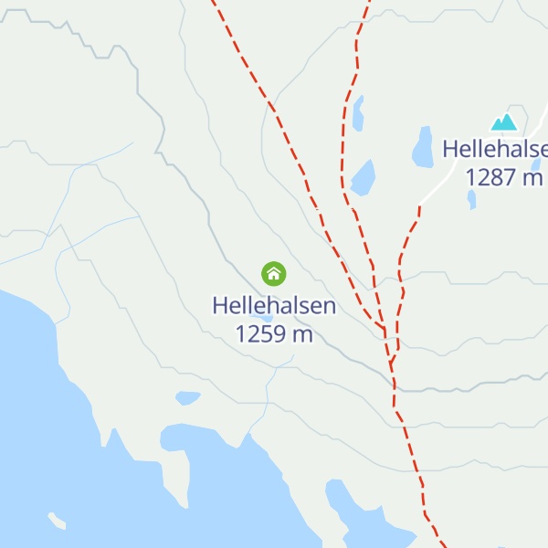 Map of Hellehalsen
