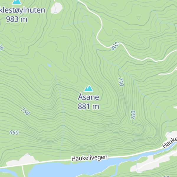 Map of Åsane