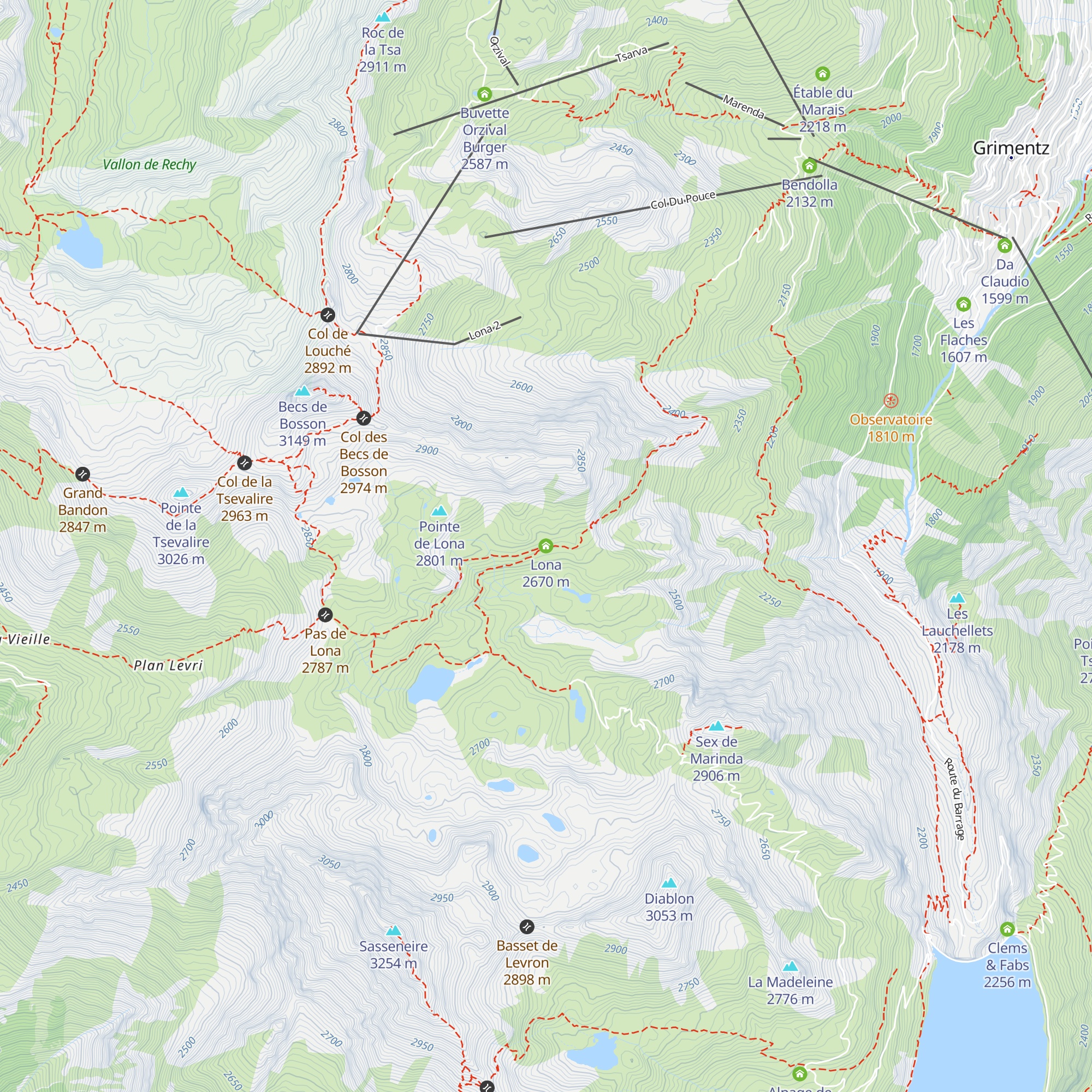 Lona map