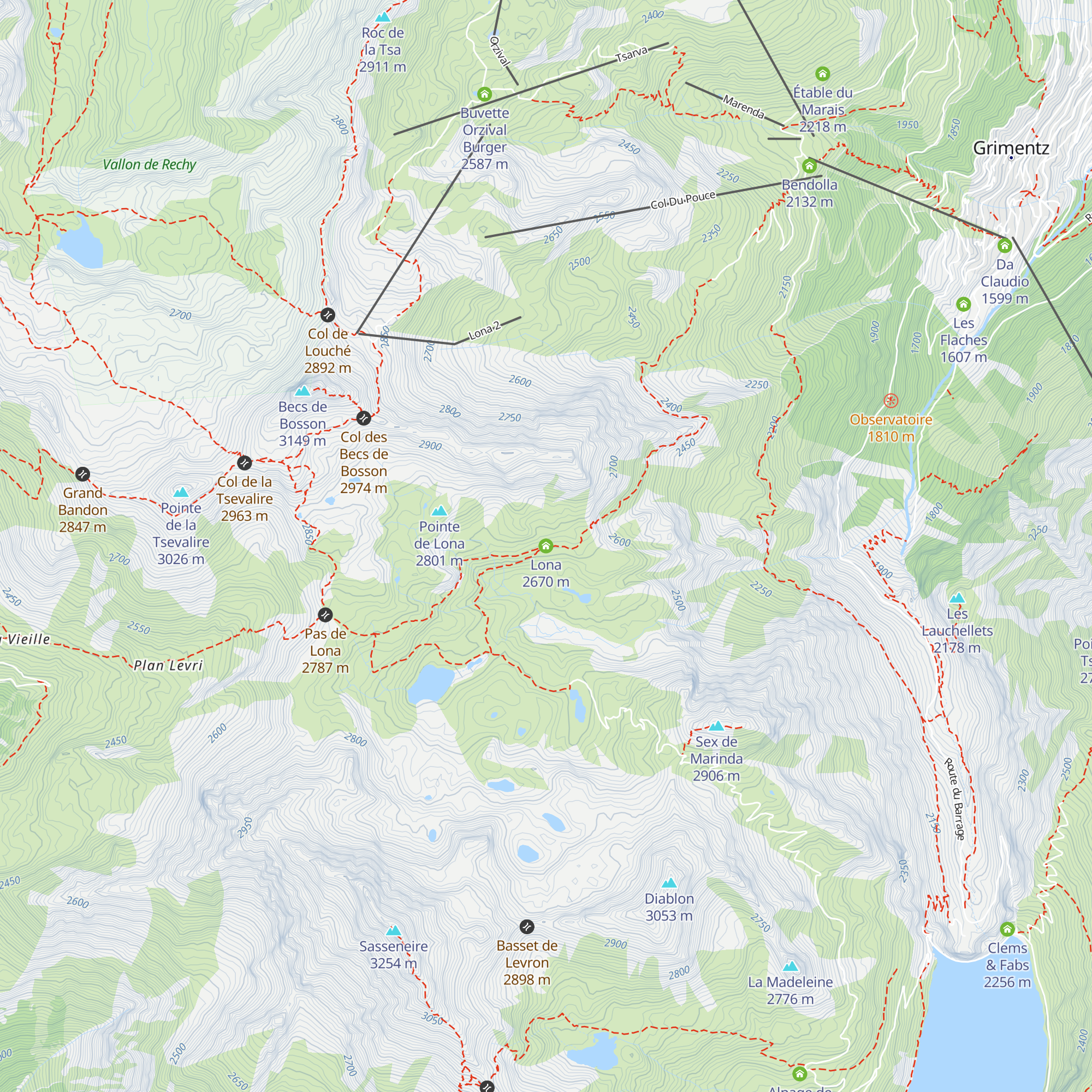 Lona map
