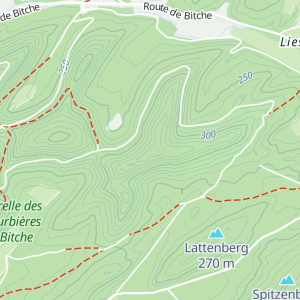 Map of Betzenberg