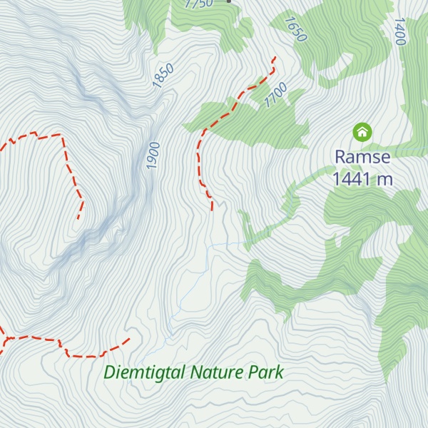 Map of Abendmatte