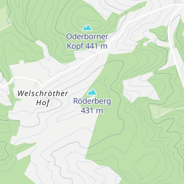 Map of Röderberg