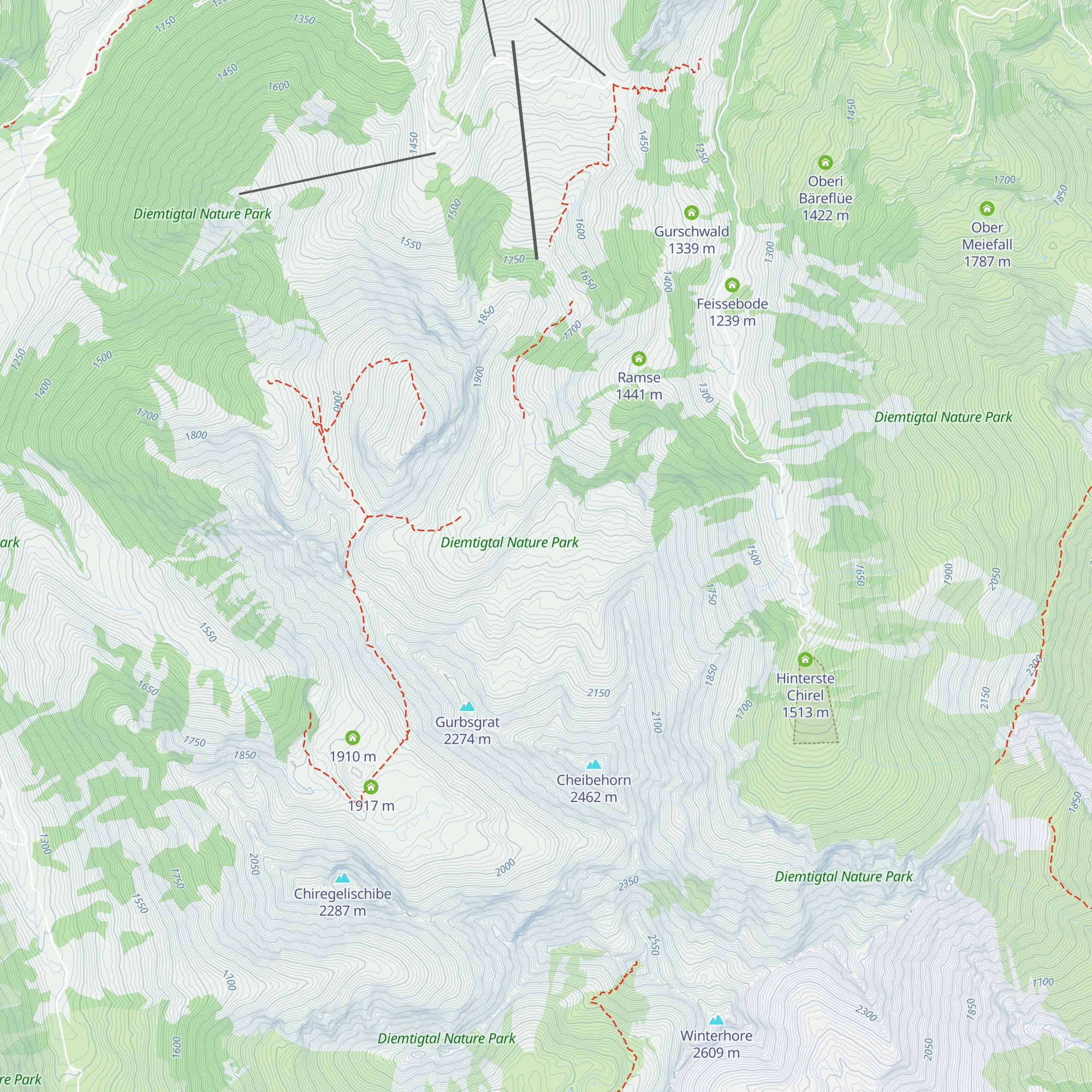 Bütschi map