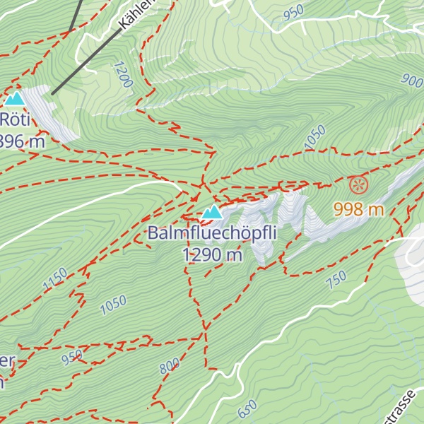Map of Balmfluechöpfli