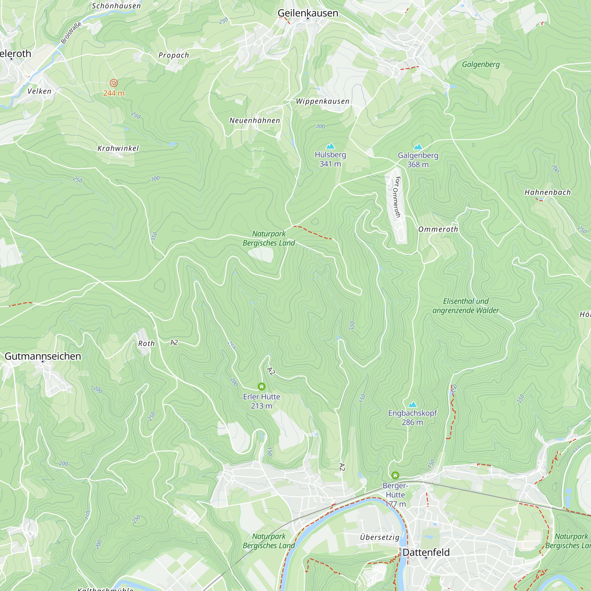 Schutzhütte map