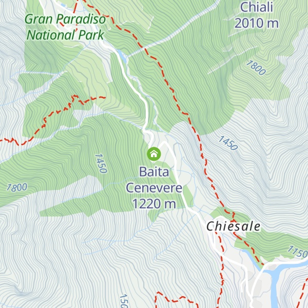 Map of Baita Cenevere