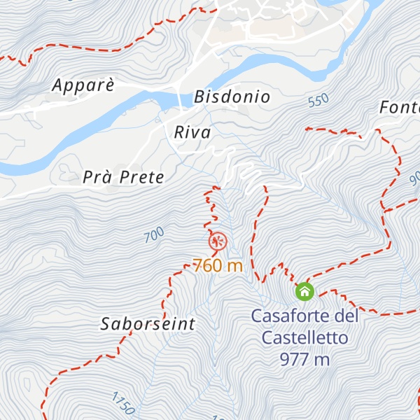 Map of Aral d'Giaco