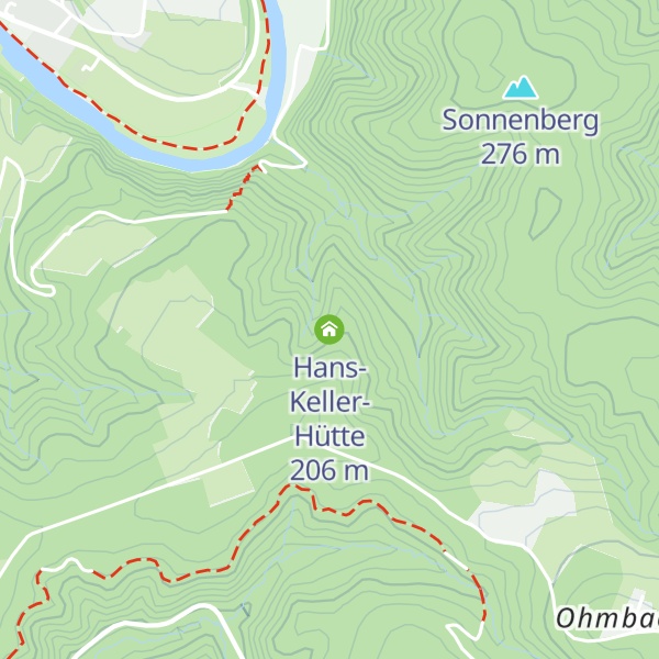 Map of Hans-Keller-Hütte