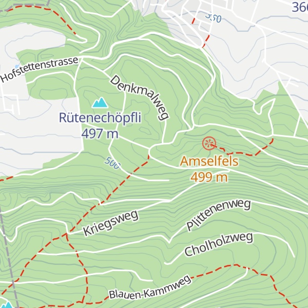 Map of Waldhütte