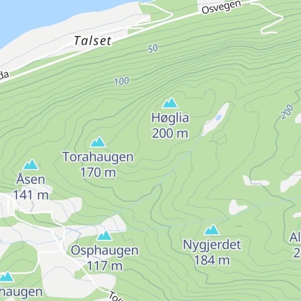 Map of Katthaugen