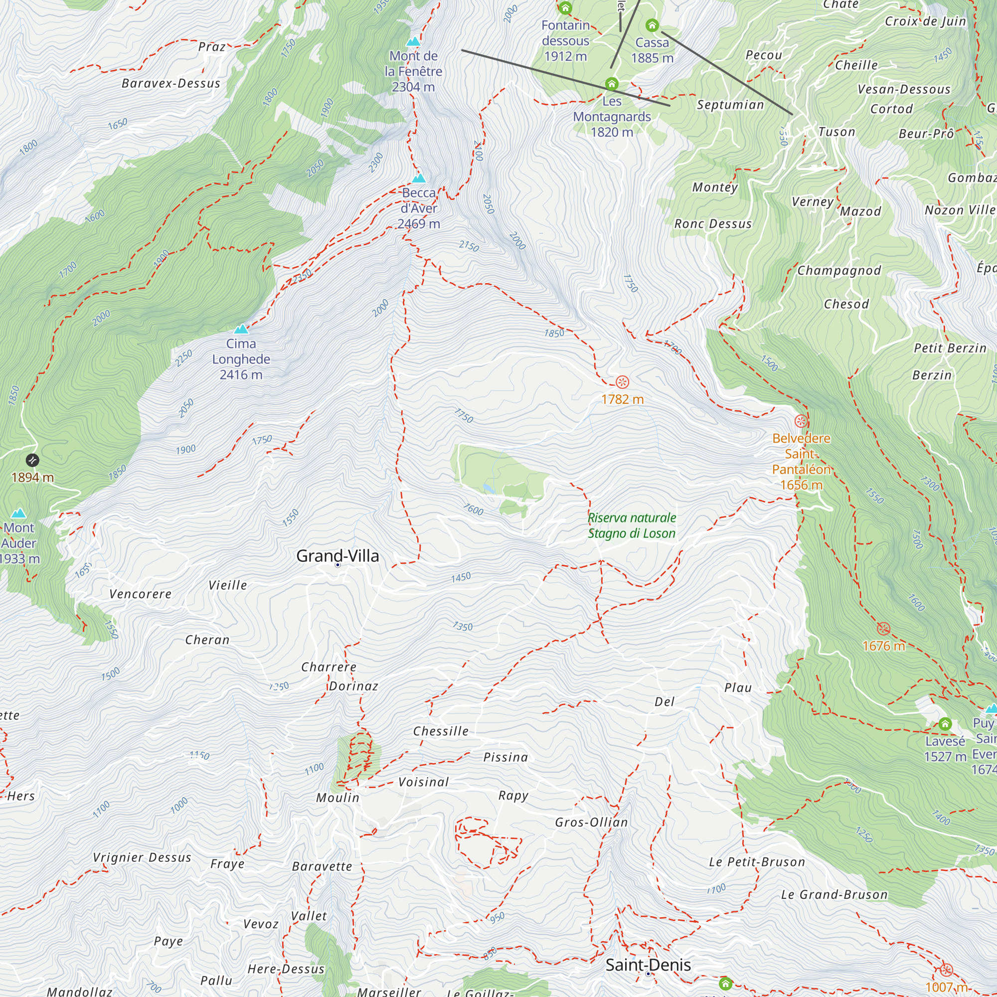 La Tana degli Orsi map