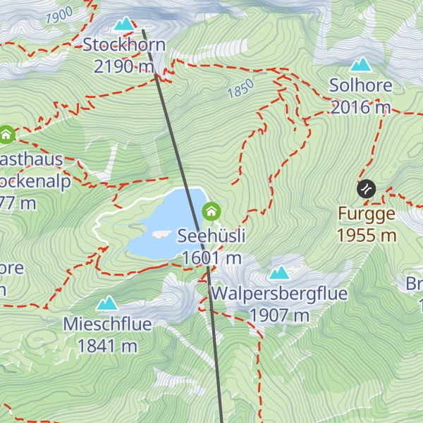 Map of Seehüsli