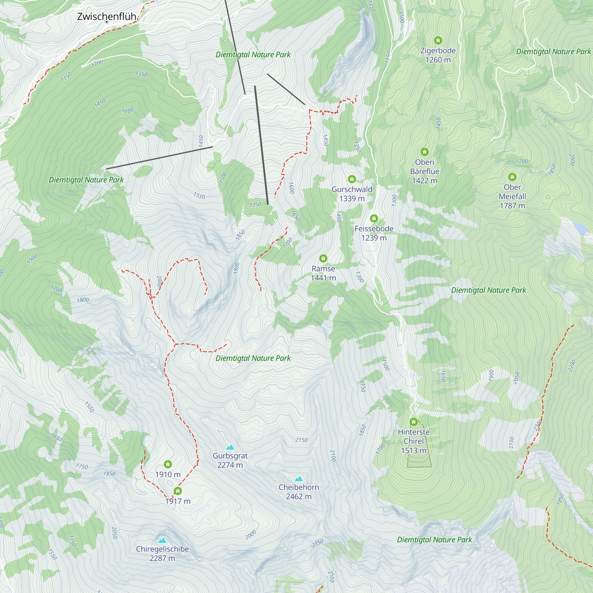 Ramsli map