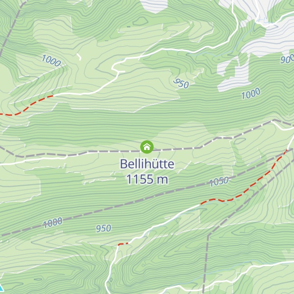 Map of Bellihütte