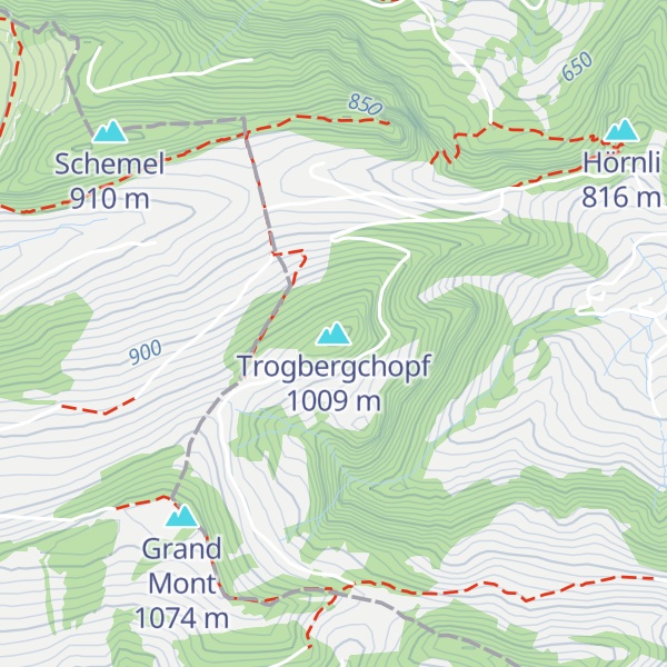 Map of Trogbergchopf