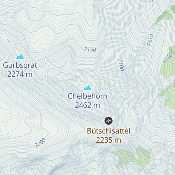 Map of Cheibehorn