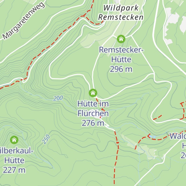 Map of Hütte im Flürchen