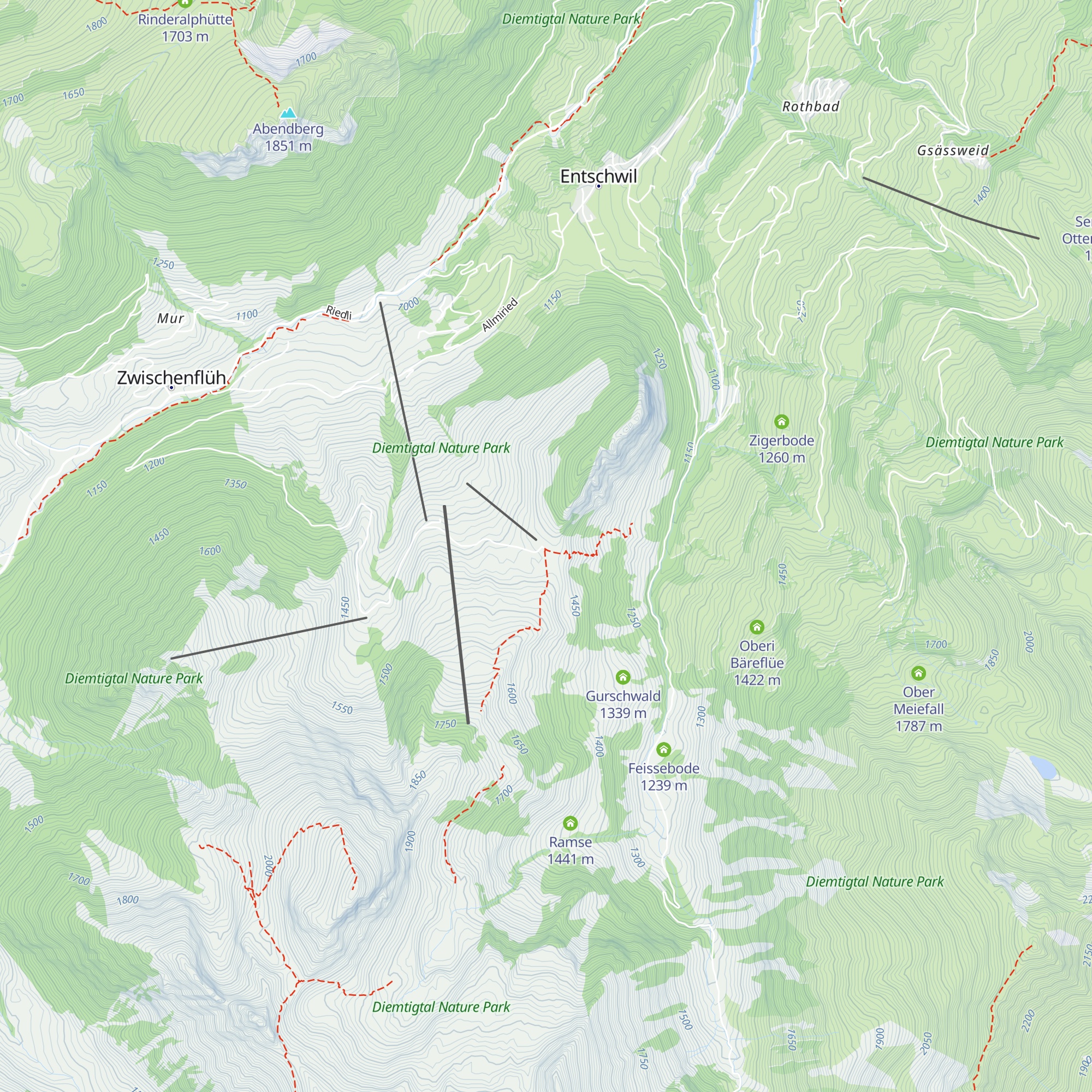 Schwarzeberg map