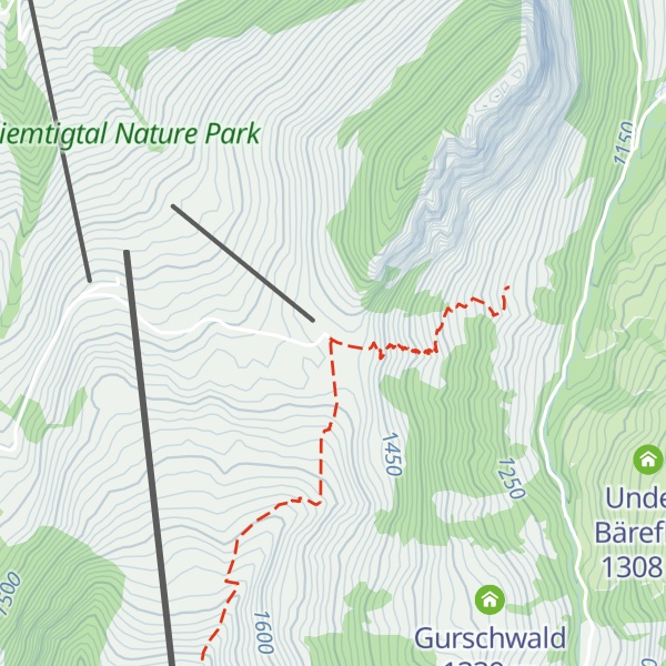 Map of Schwarzeberg