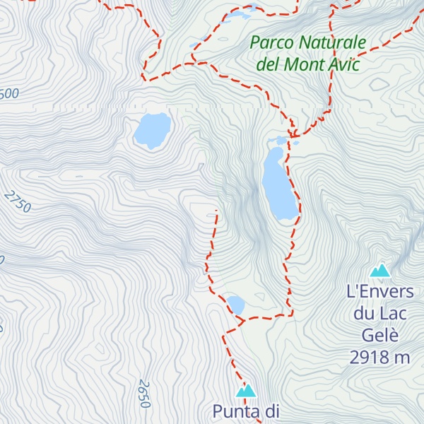 Map of Monte Iverta
