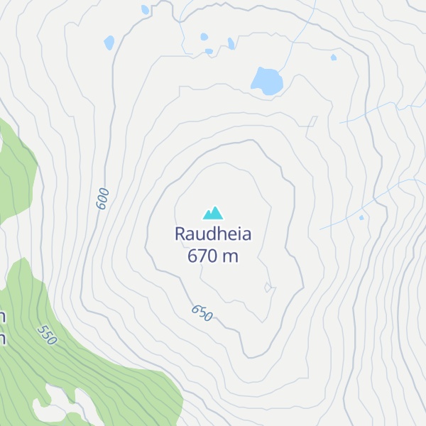Map of Raudheia