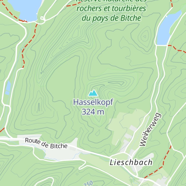 Map of Hasselkopf