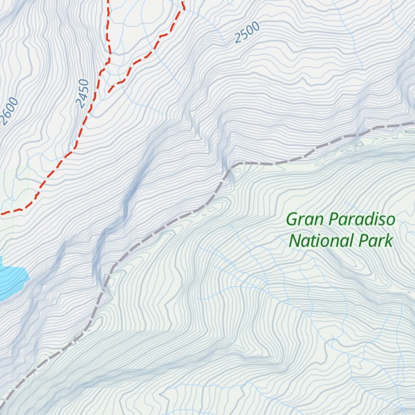 Map of Cime Beccher