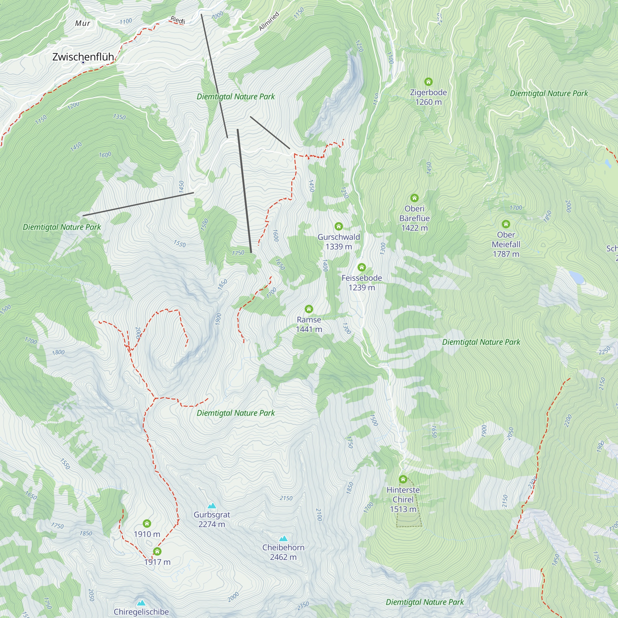 Ramse map