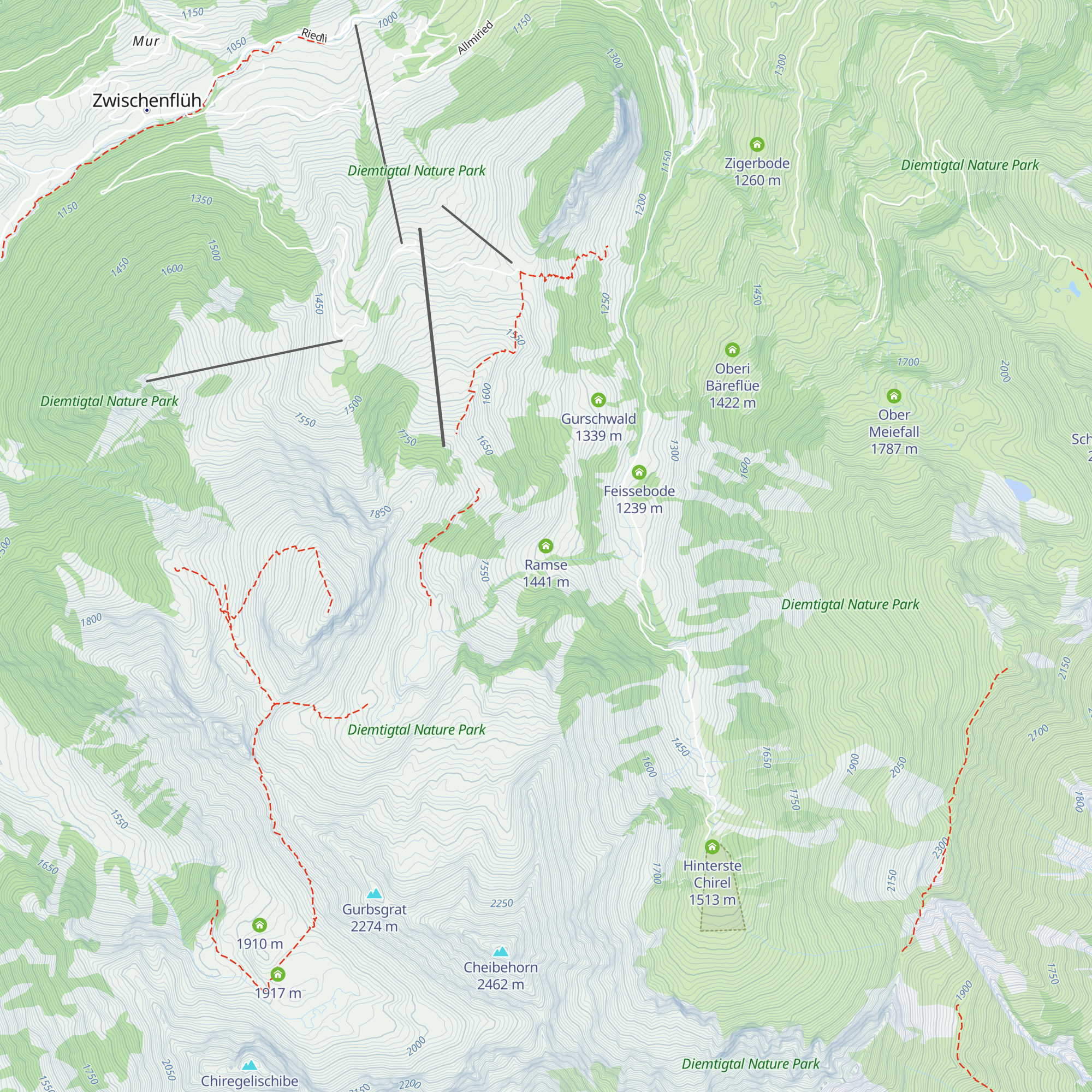 Ramse map
