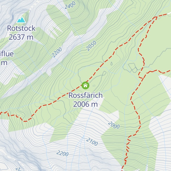 Map of Rossfärich