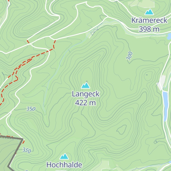Map of Langeck
