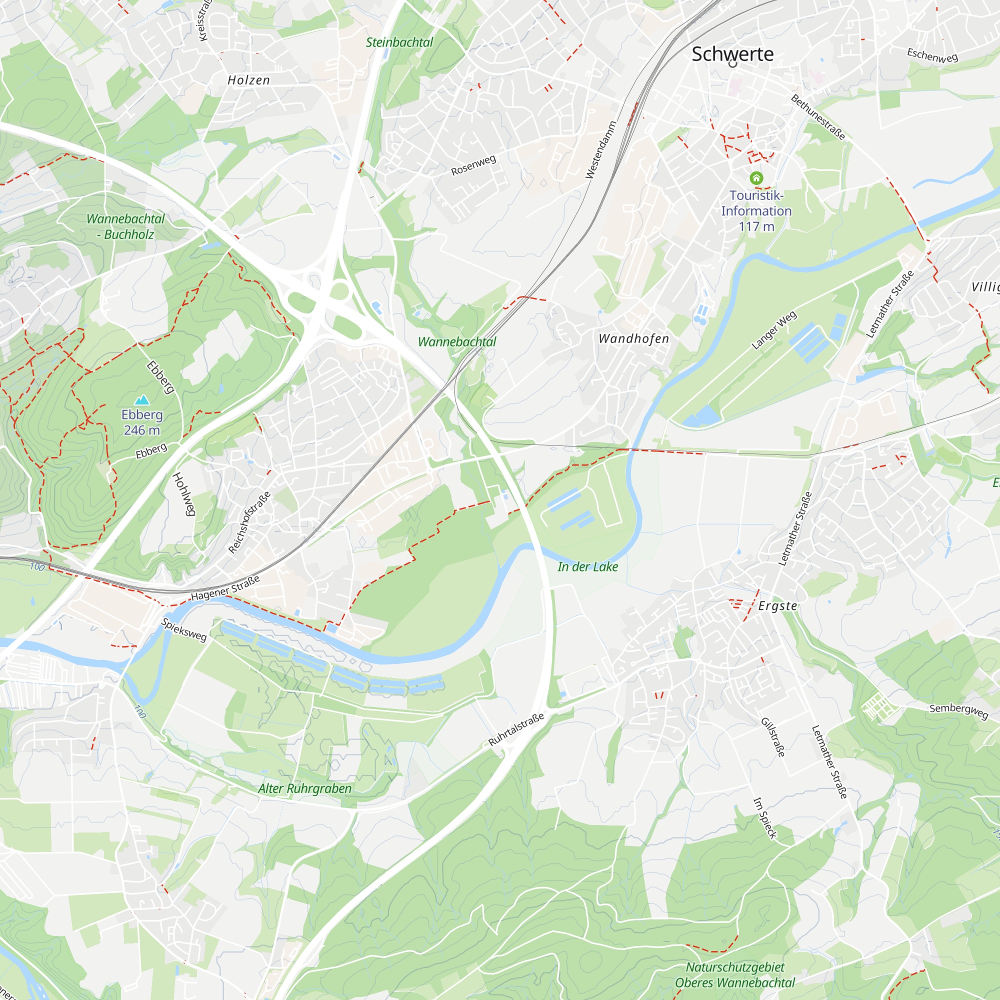 Fischerhütte map