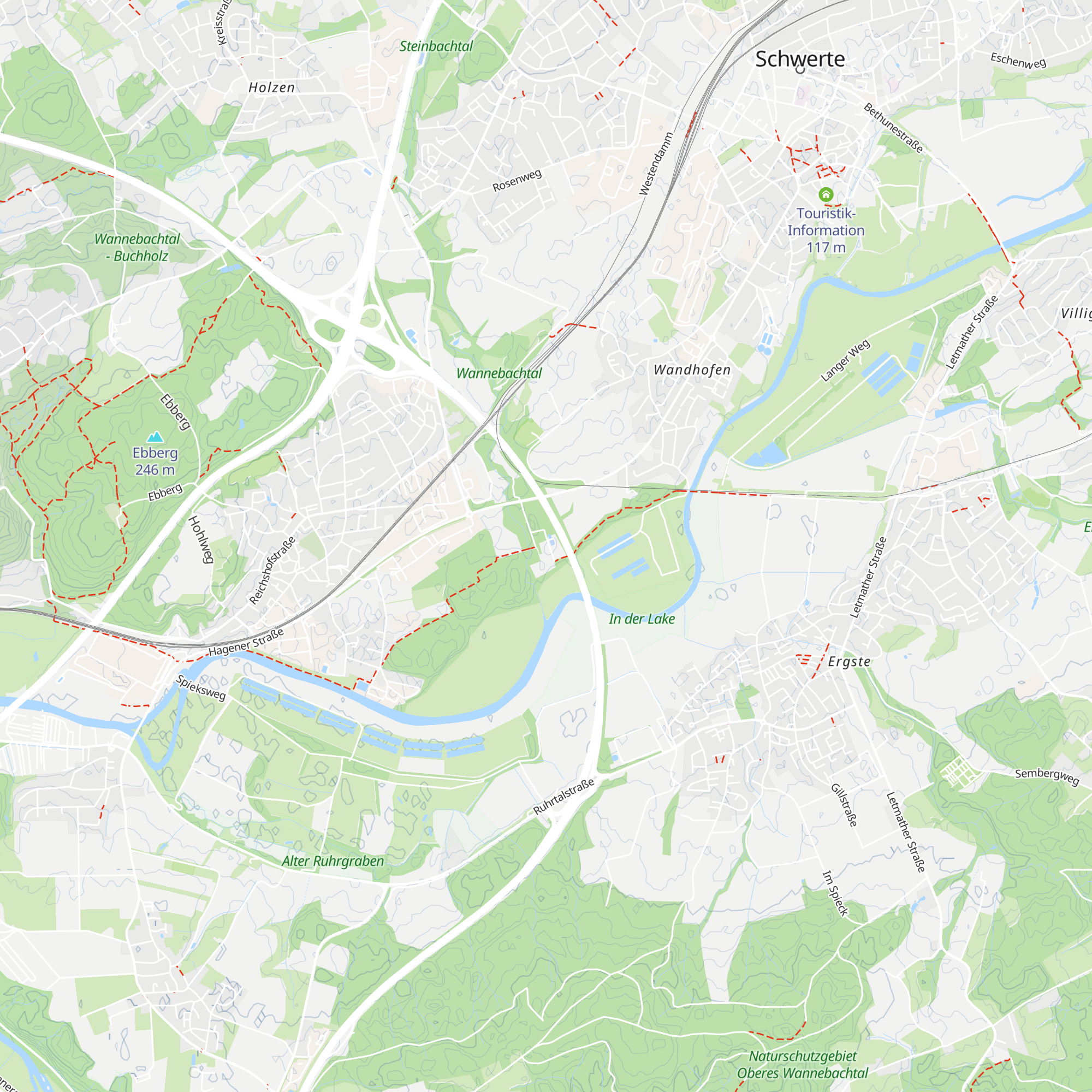 Fischerhütte map