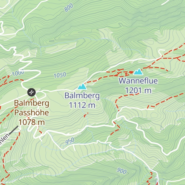 Map of Berghaus Wannenfluh