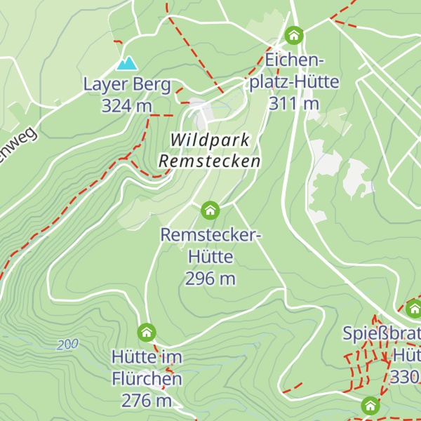 Map of Remstecker-Hütte