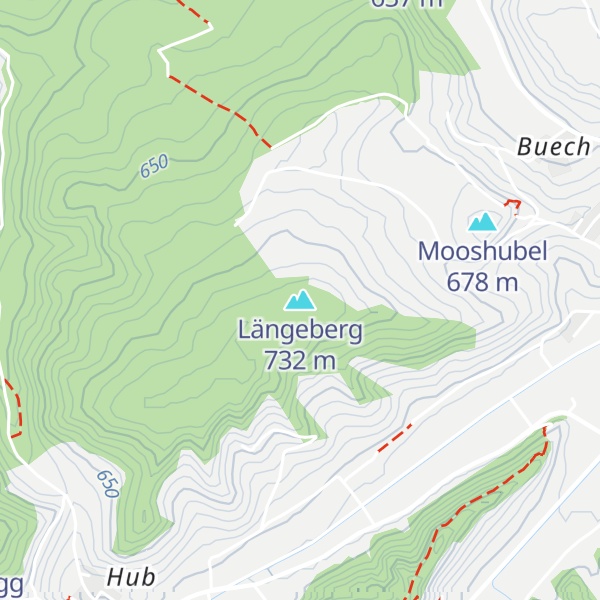 Map of Längeberg